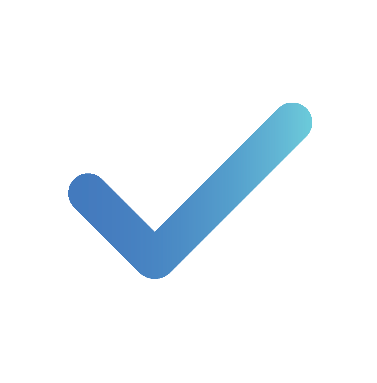 blue check icon