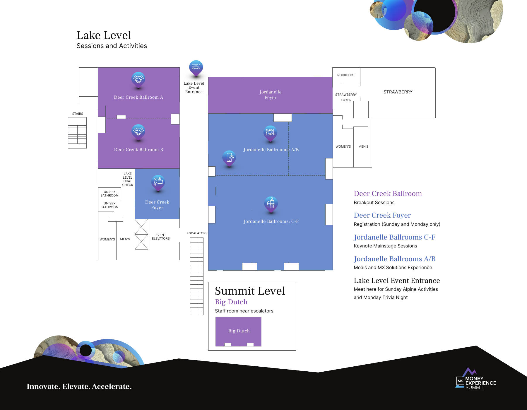 Lake Level map