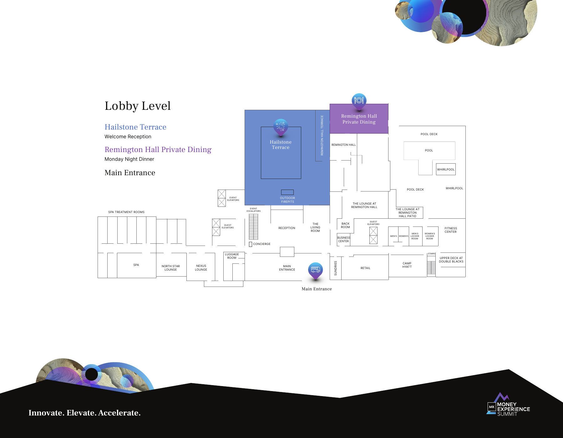 Lobby Level map
